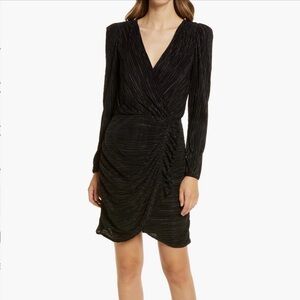 Halogen Black Long Sleeve Dress